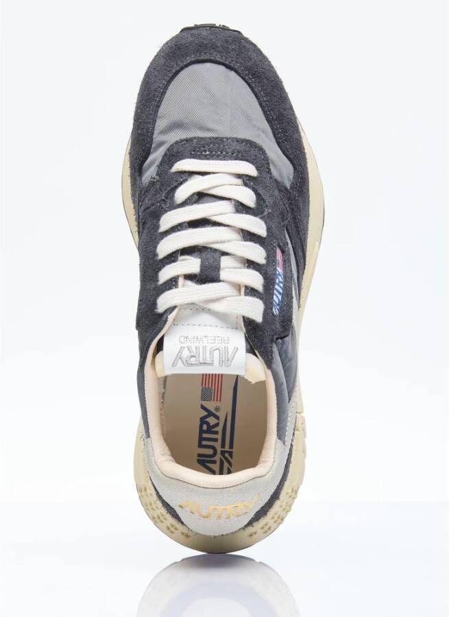 Autry Suede Panel Low Top Sneakers Multicolor Heren