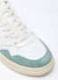 Autry Medalist Lage Sneakers Wit en Militair Groen Suède White Heren - Thumbnail 27