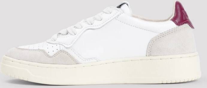 Autry Suede Sneakers Wit Medalist Stijl White Dames