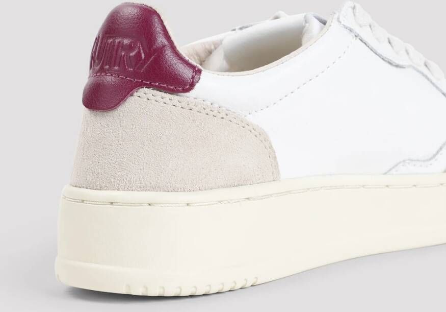 Autry Suede Sneakers Wit Medalist Stijl White Dames