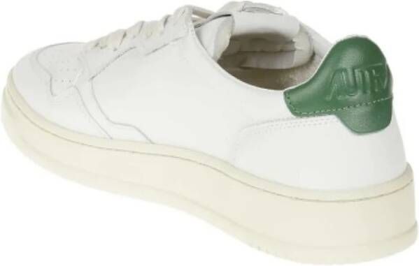 Autry Groene Sneakers met Geperforeerde Details Green Heren