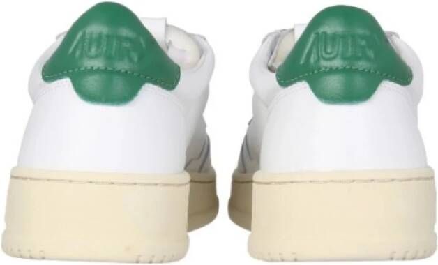 Autry Groene Sneakers met Geperforeerde Details Green Heren