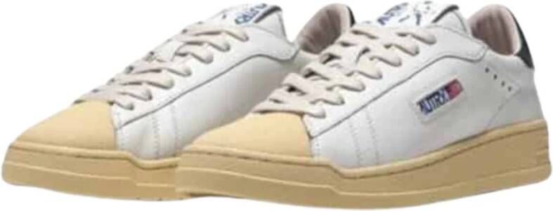 Autry Vintage-geïnspireerde lage sneakers White Heren