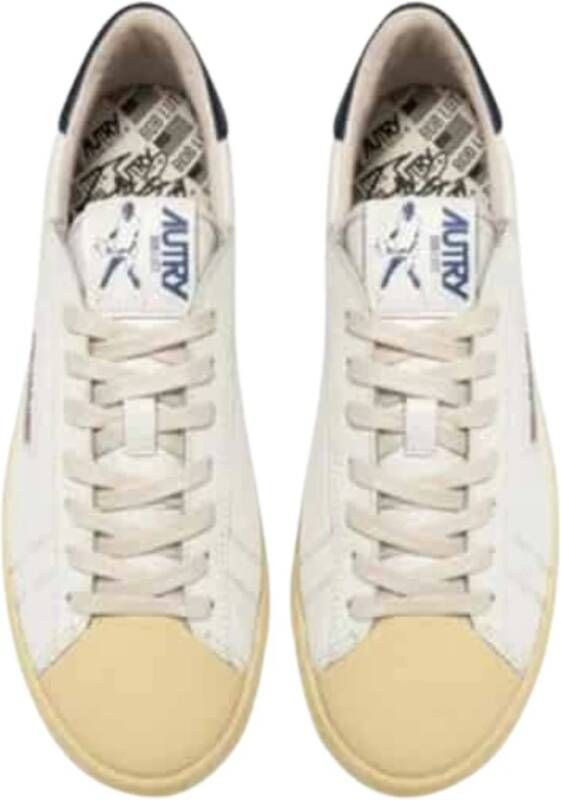 Autry Vintage-geïnspireerde lage sneakers White Heren