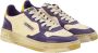 Autry Vintage Witte Sneakers Geel Paarse Rand Purple Heren - Thumbnail 16