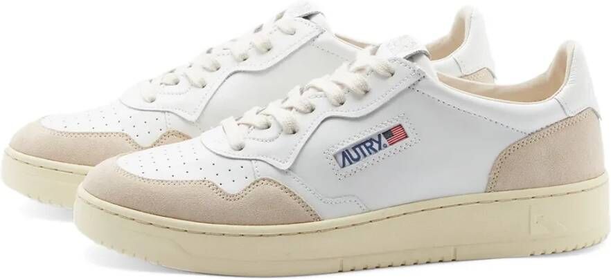 Autry Vintage Low Leather Sneaker White Heren