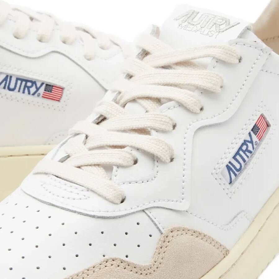 Autry Vintage Low Leather Sneaker White Heren