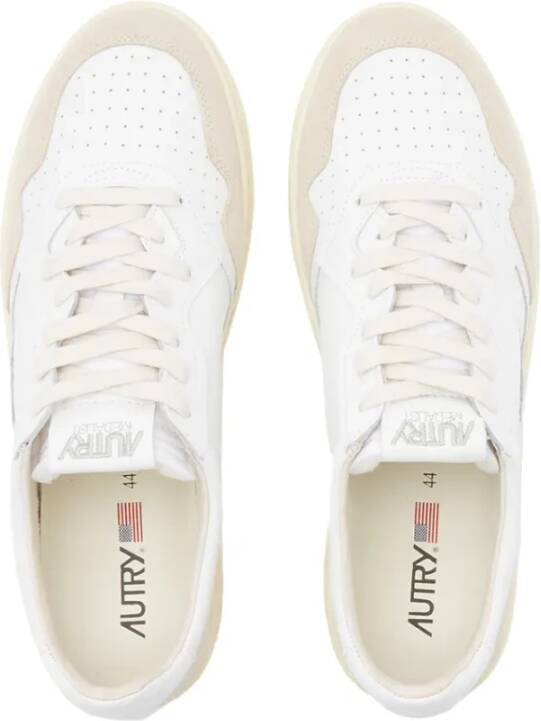 Autry Vintage Low Leather Sneaker White Heren