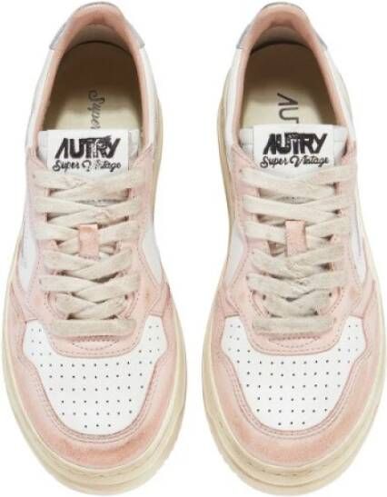 Autry Vintage Low Medalist Sneakers White Dames