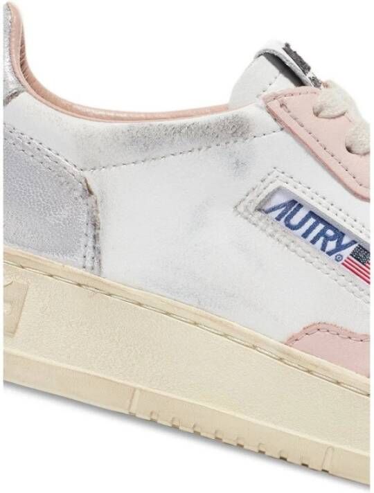 Autry Vintage Low Medalist Sneakers White Dames