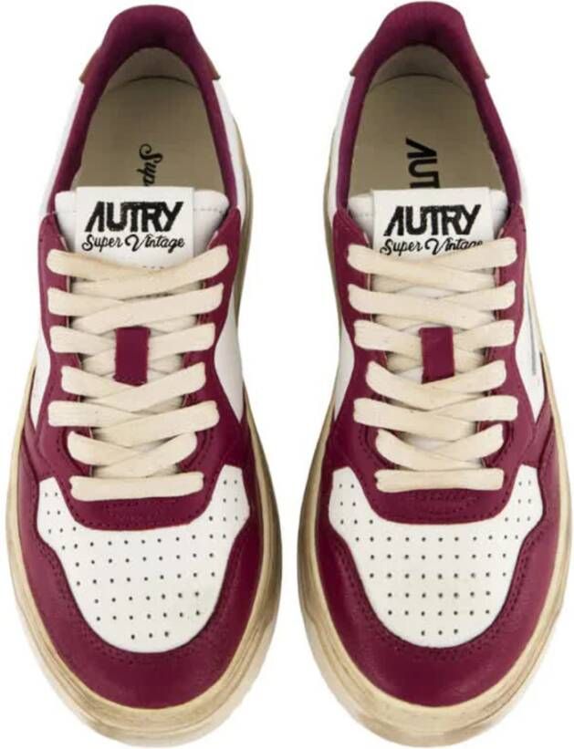 Autry Vintage Low Top Sneakers Multicolor Dames