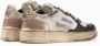 Autry Vintage Medalist Leren Sneakers in Wit Goud Zwart Multicolor Dames - Thumbnail 2