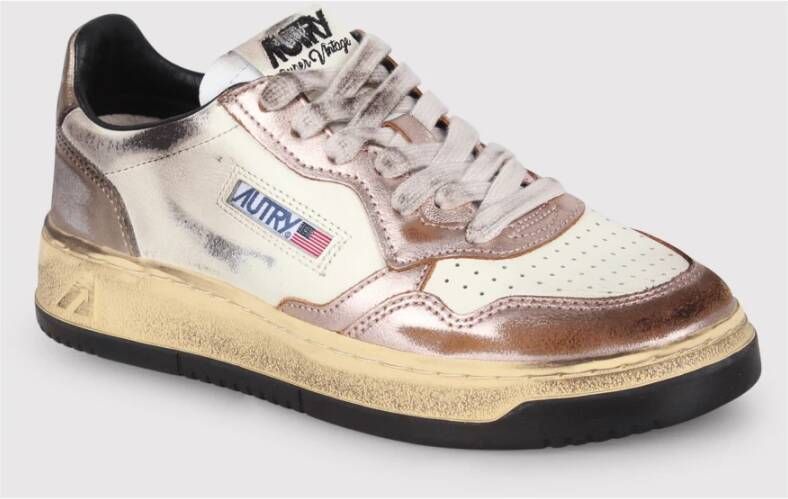 Autry Vintage Medalist Metallic Sneakers Multicolor Dames