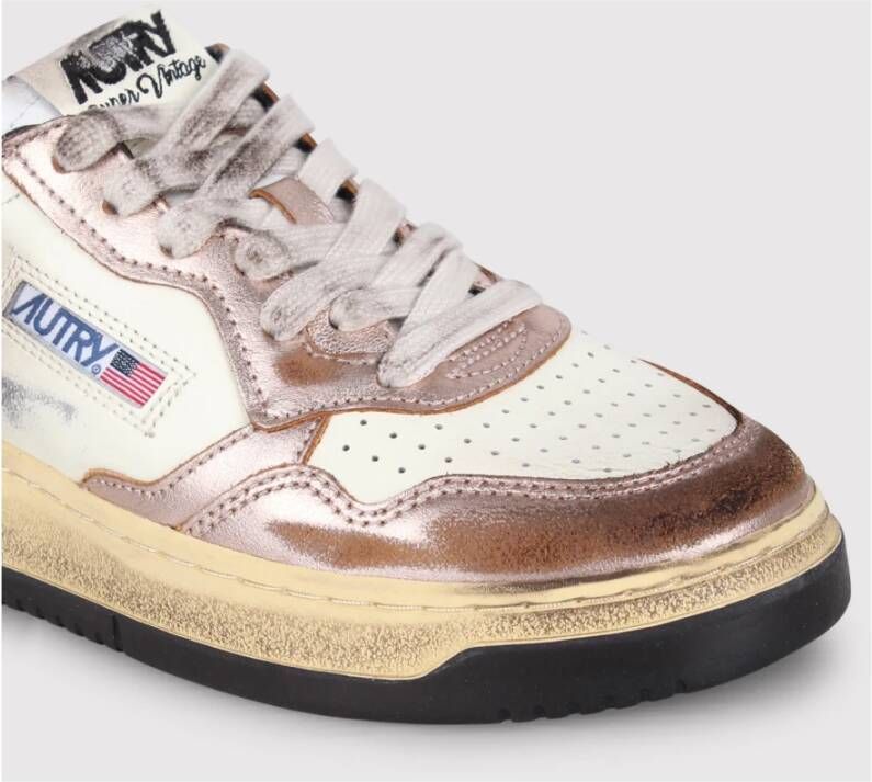 Autry Vintage Medalist Metallic Sneakers Multicolor Dames