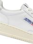 Autry Vintage Stijl Lage Top Leren Sneakers White Dames - Thumbnail 3