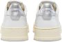 Autry Vintage Stijl Lage Top Leren Sneakers White Dames - Thumbnail 4