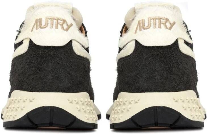 Autry Vrouw Reelwind Lage Hardloopsneakers Black Dames