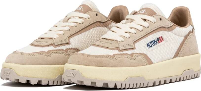 Autry WildPace Low Sneakers Beige Dames