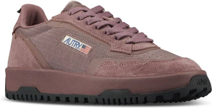 Autry Wildpace Low Sneakers Pink Dames