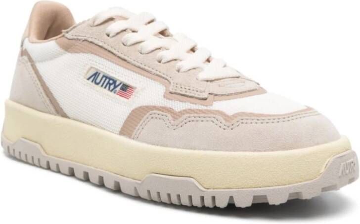 Autry Wildpace Sneakers Beige Dames