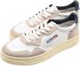 Autry Wit Blauw Leren Sneakers Multicolor Heren - Thumbnail 3