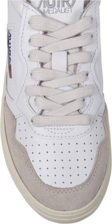 Autry Wit Poeder Lage Sneaker White Dames