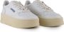 Autry Wit Roze Leren Platform Sneakers White Dames - Thumbnail 4