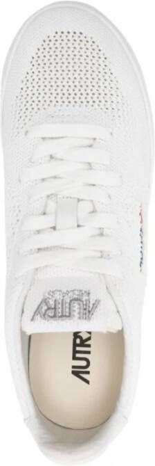 Autry Witte Easeknit Lage Sneakers White Dames