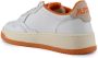 Autry Witte en Oranje Medalist Lage Sneakers White Dames - Thumbnail 2