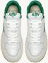 Autry Witte Groene Leren Basketbalsneakers White Heren - Thumbnail 4