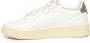 Autry Witte Groene Leren Sneakers White Dames - Thumbnail 4