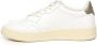 Autry Witte Groene Leren Sneakers White Heren - Thumbnail 4