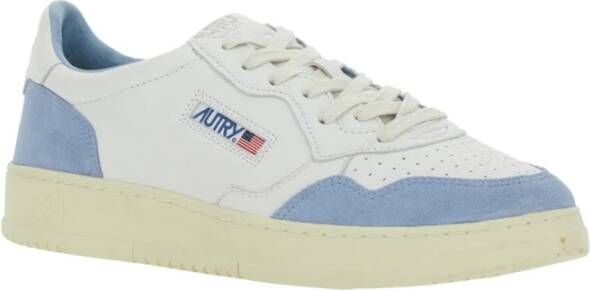 Autry Witte lage leren sneakers White Heren