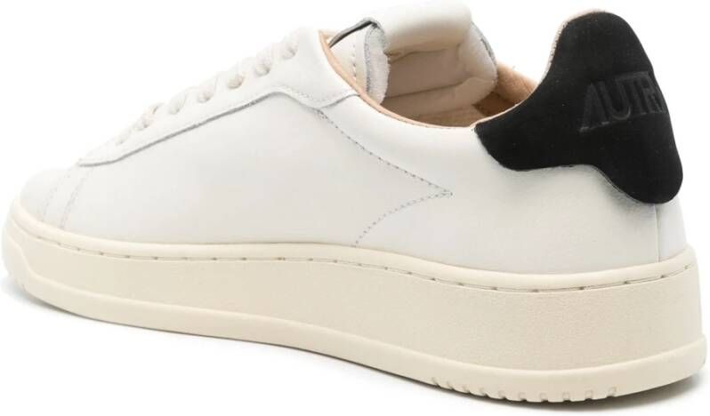 Autry Witte lage sneakers voor vrouwen White Dames