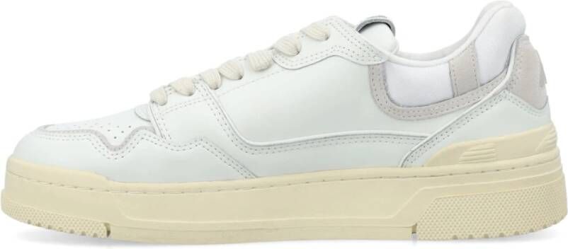 Autry Witte lage top sneakers White Heren