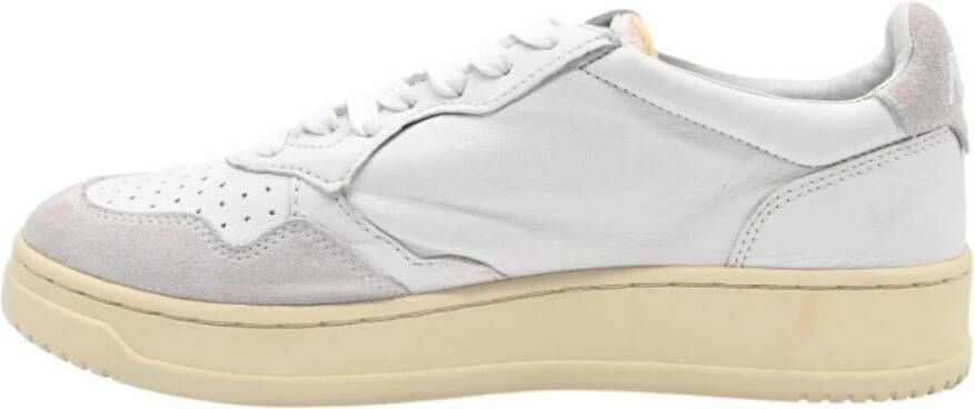 Autry Witte Lage Top Sneakers White Heren