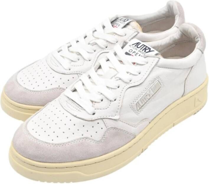 Autry Witte Lage Top Sneakers White Heren