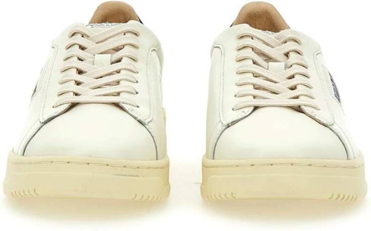 Autry Witte Leren Herensneakers Dallas Stijl White Heren