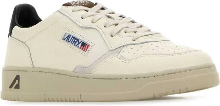 Autry Witte Leren Medalist Sneakers White Heren