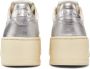 Autry Witte Leren Platform Sneakers Gray Dames - Thumbnail 3