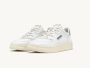 Autry Witte Leren Sneakers Medalist Contrast Hiel White Heren - Thumbnail 2