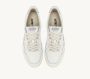 Autry Witte Leren Sneakers Medalist Contrast Hiel White Heren - Thumbnail 4