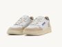 Autry Witte Leren Sneakers Medalist Contrast Hiel White Heren - Thumbnail 2