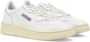 Autry Witte Leren Sneakers Medalist Low White Dames - Thumbnail 2