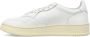 Autry Witte Leren Sneakers Medalist Low White Dames - Thumbnail 3