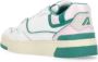 Autry Witte Leren Sneakers met Ademende Details White Dames - Thumbnail 3