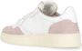 Autry Witte Leren Sneakers met Ademende Details White Dames - Thumbnail 4