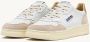 Autry Witte leren sneakers met beige suède accenten White Heren - Thumbnail 2