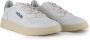 Autry Witte Leren Sneakers met Blauwe Details White Heren - Thumbnail 4