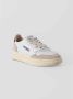 Autry Witte leren sneakers met blauwe hiel White Dames - Thumbnail 2